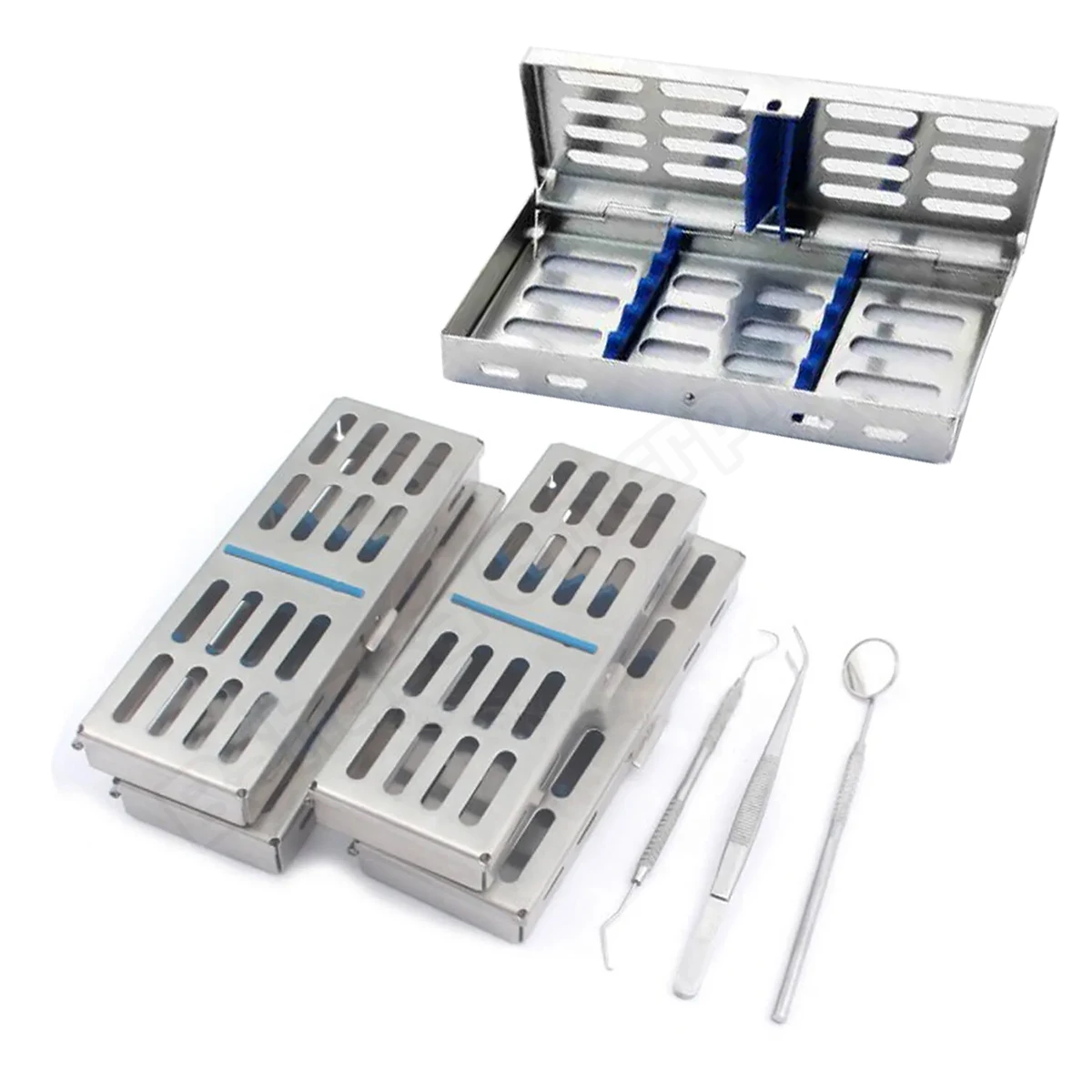 Стерилизационная Кассетная стойка для 5 7 10 и 20 инструментов немецкая нержавеющая сталь органайзер стоматологических