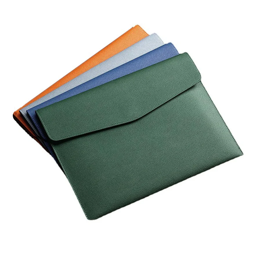 Certificate Graduate Degree File Holders Smooth A4 Pu Leather Stamping Logo  Leather File Covers