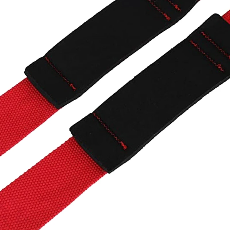 Mens Wrist Accessories Custom Logo Wrist Straps Weightlifting Gym Power Lifting Straps Resistance Band Fitness Gym Accessories