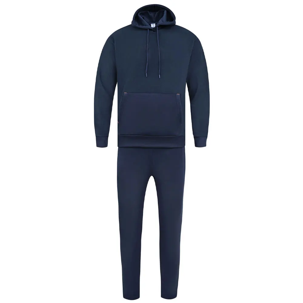 Pullover Sweat Suit With Hoodie Blank Cotton Plain Slim Fit Track Suits Tack suits Velour Cropped 2pc Blank Luxury Custom Hooded