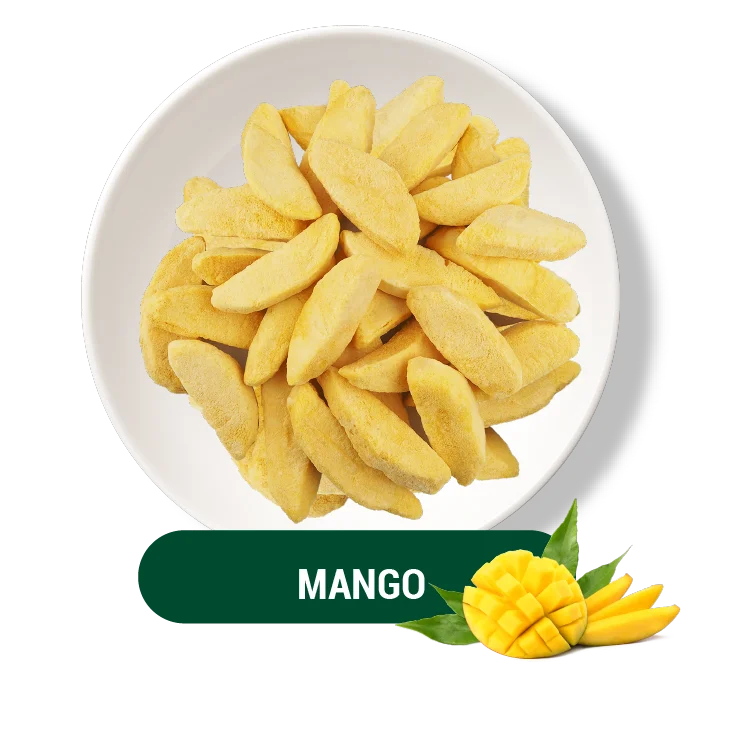 Organic Fresh Dried Mango Natural Best Selling Grade Healthy Pure Max Thailand Western Banana Sweet Natural Fruit Freeze Dried