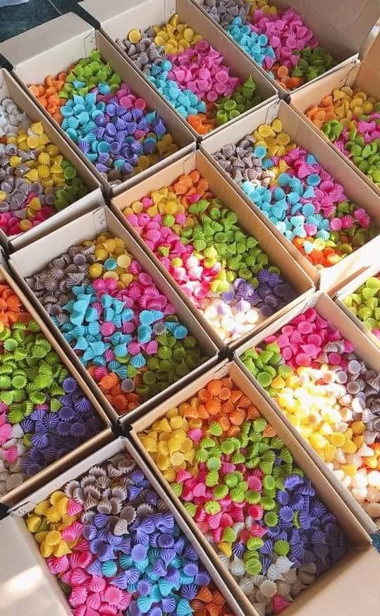 Тайская закуска, красочный жевательный сладкий десерт с ароматом, 120 г/коробка