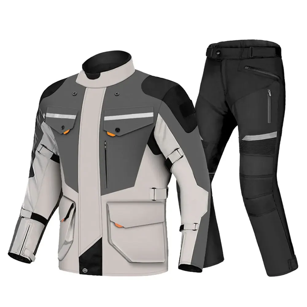 Wholesale New Motocross Uniform Custom Breathable Jacket Waterproof Moto Suit Riding Wear Resistant Windproof Motorbike Suit