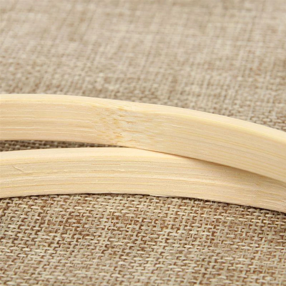 Ring Embroidery Hoops Mini Wooden Cross Stitch Hoop Mini Round Wood Hoops For Frame Craft And Hanging