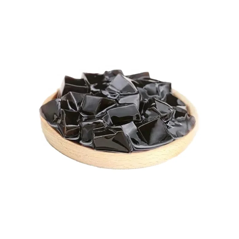 Herbal HALAL Dried Black Grass Jelly Powder For Bubble Milk Tea