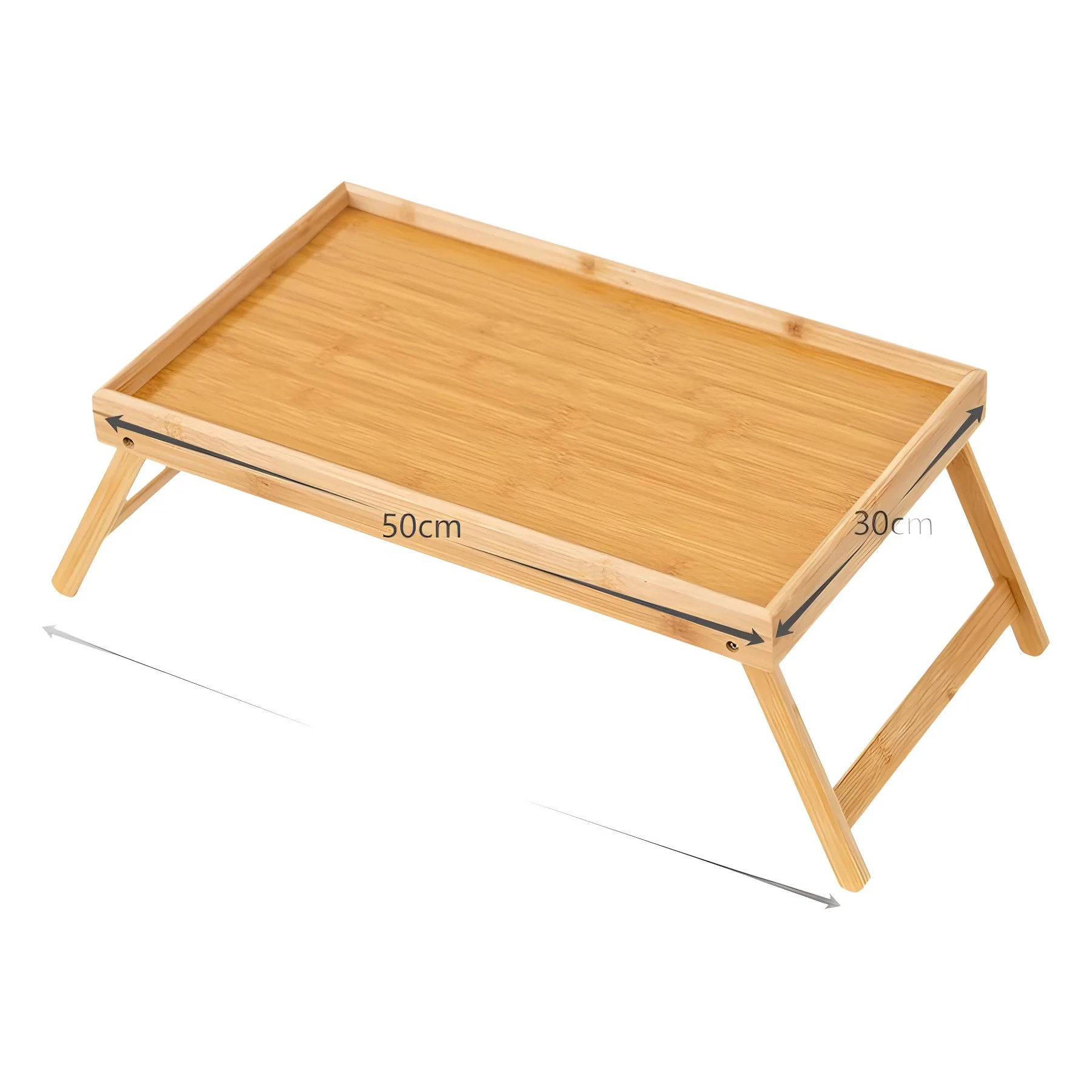 America market hotsale home Decor small furniture bamboo  Home bed use foldable Laptop Table