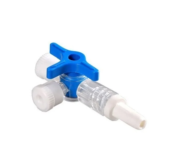 Medical grade Rotating 3 way stopcock 300psi High Pressure Stopcock up by 50% High Flow Stopcock with extension tube
