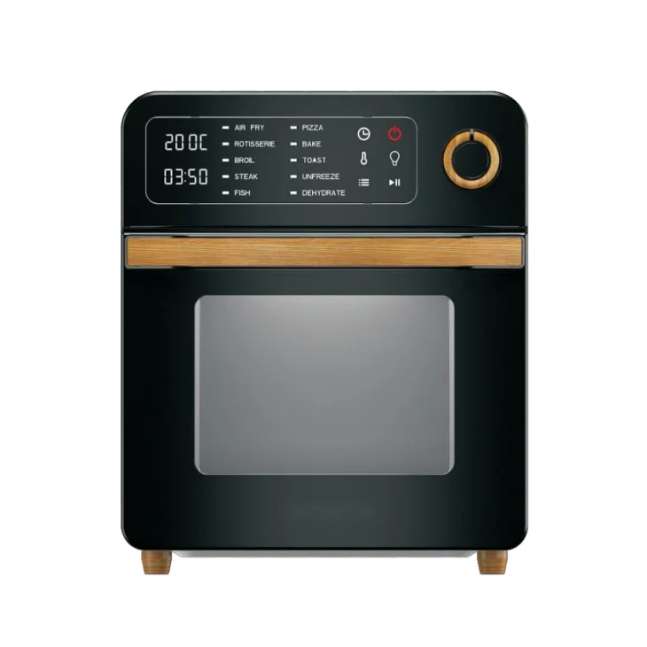 2023 New Design Home Appliance 15L Led Display Screen Digital Air Fryer Electric Deep Fryers steam oven toaster