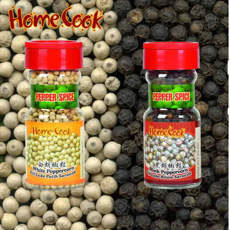 Sarawak Malaysia Premium Grade Clean White Pepper Granule Corn 70g Natural Seasoning Chinese Hot Pot Soup White Pepper Seeds