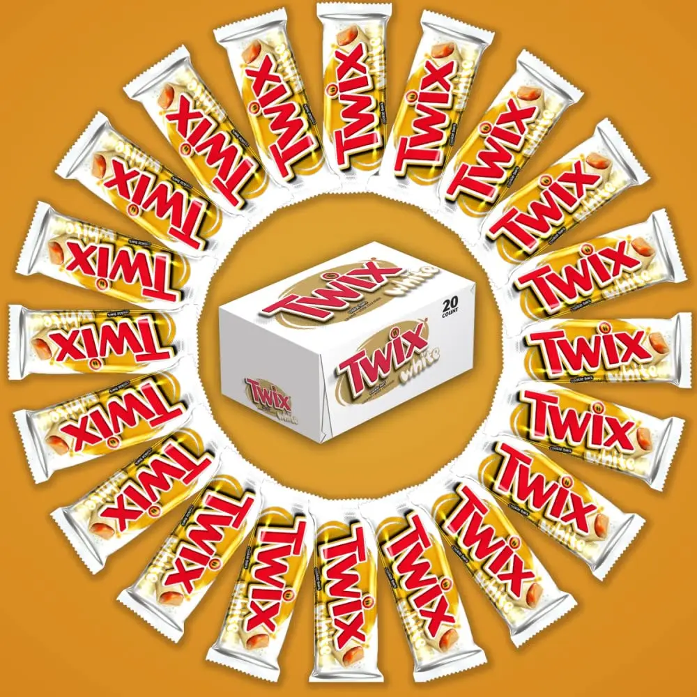 Original Chocolate Twix Biscuit Bars 50g 75g High Quality Twix Chocolate for sale