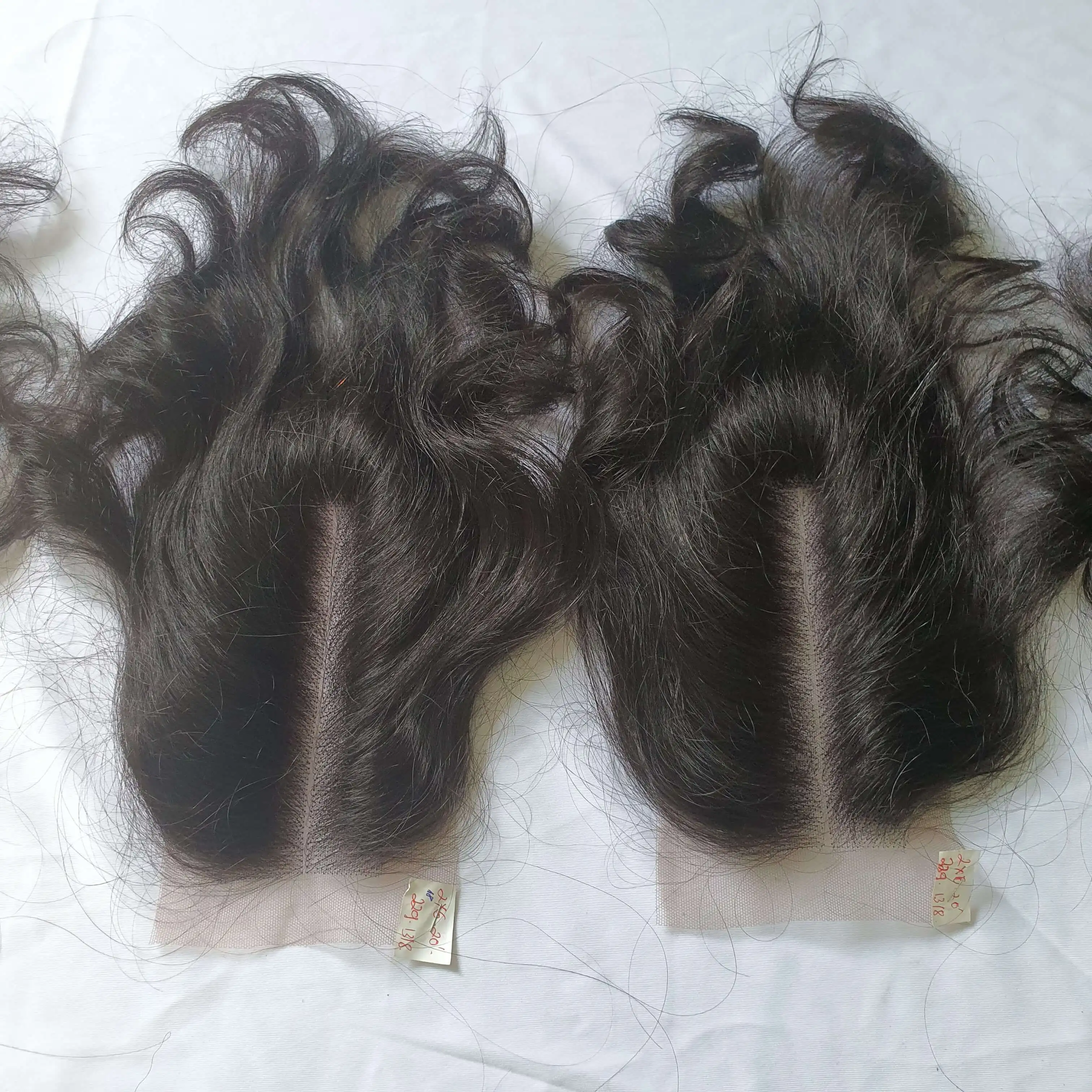 HD lace frontal closure invisible knots Vietnamese raw hair human hair bundles