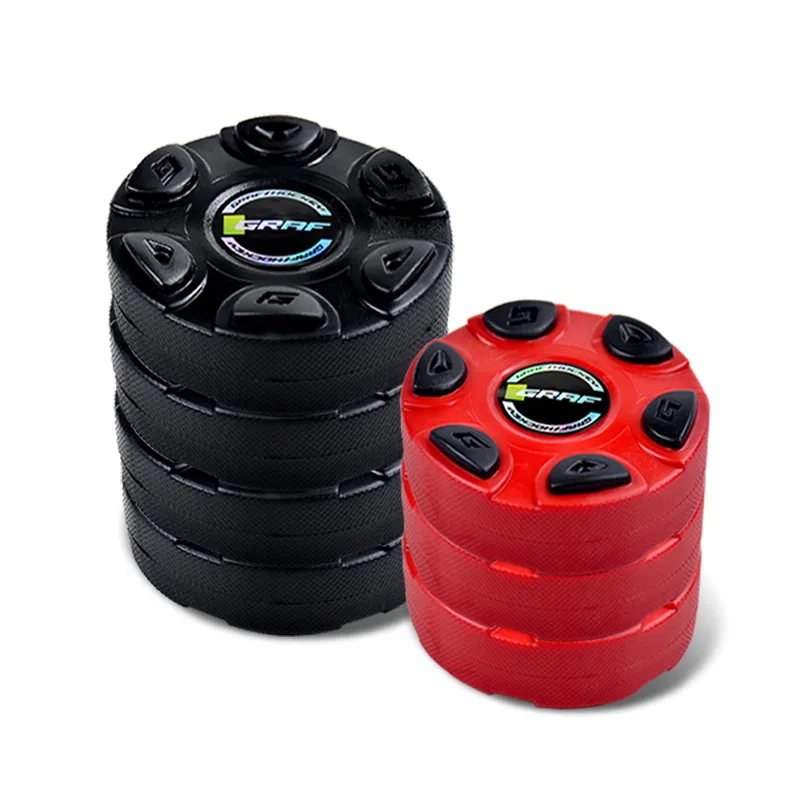 Graf 76.4mm & 76.4mm & 27.4mm Outdoor Skate Roller Hockey Puck 120g Made of PU for Training Asia only