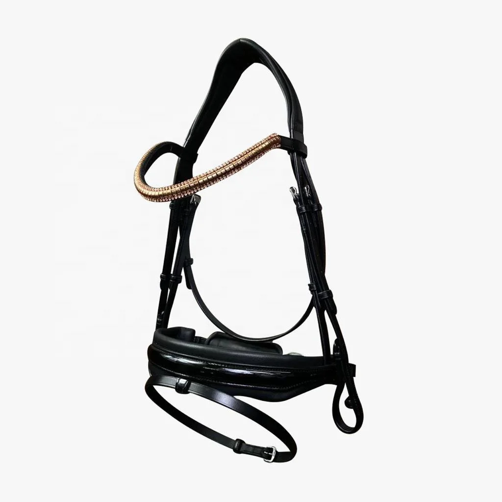 TOP QUALITY DD HIDE LEATHER HORSE ANATOMIC DIAMANTE BRIDLE EYE CATCHING CRYSTAL BROBAND BLING OEM AVAILABLE AT LOW PRICE