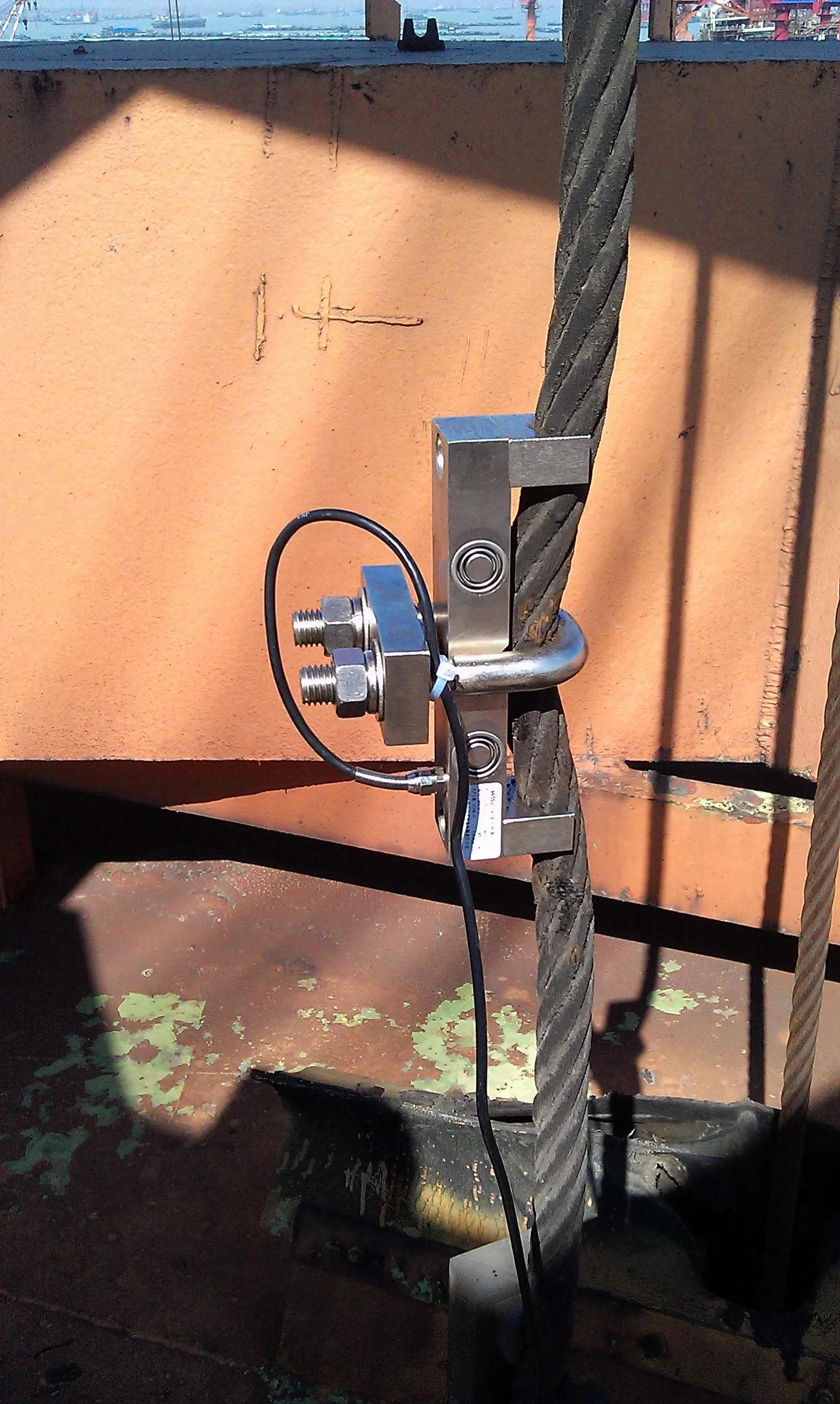 Construction Machinery Parts Clamp Type Load Weighing Sensor for Crane Use