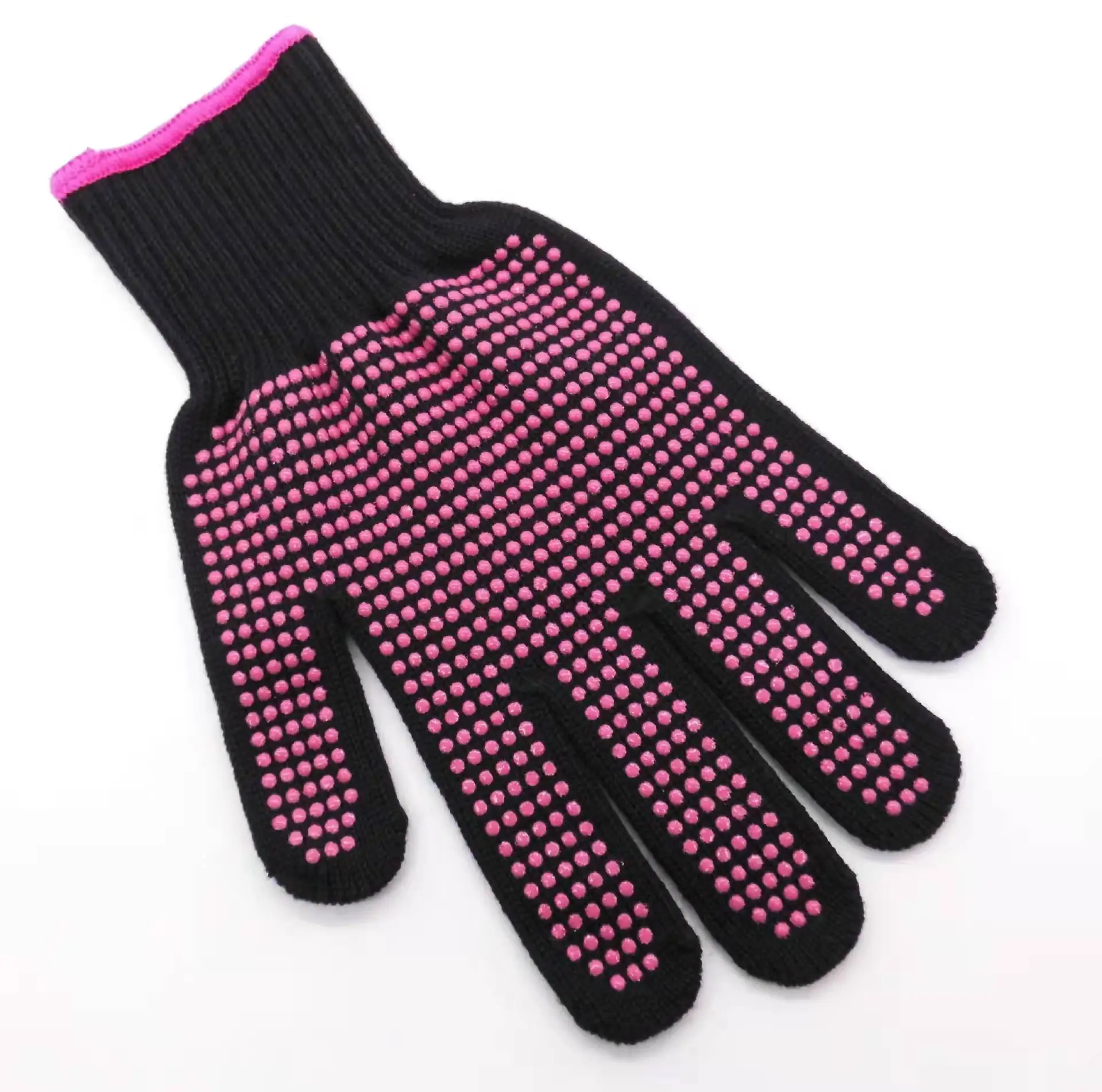 Curling Gloves Curling Iron Hair Straightener Gloves Anti-slip Gel Heat Insulation