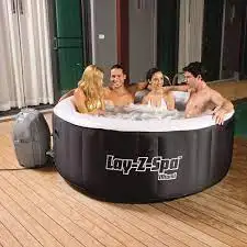 Doorstep Delivery For LAY Z SPA MIAMI AIRJET INFLATABLE HOT TUB MODEL 2-4 PERSON