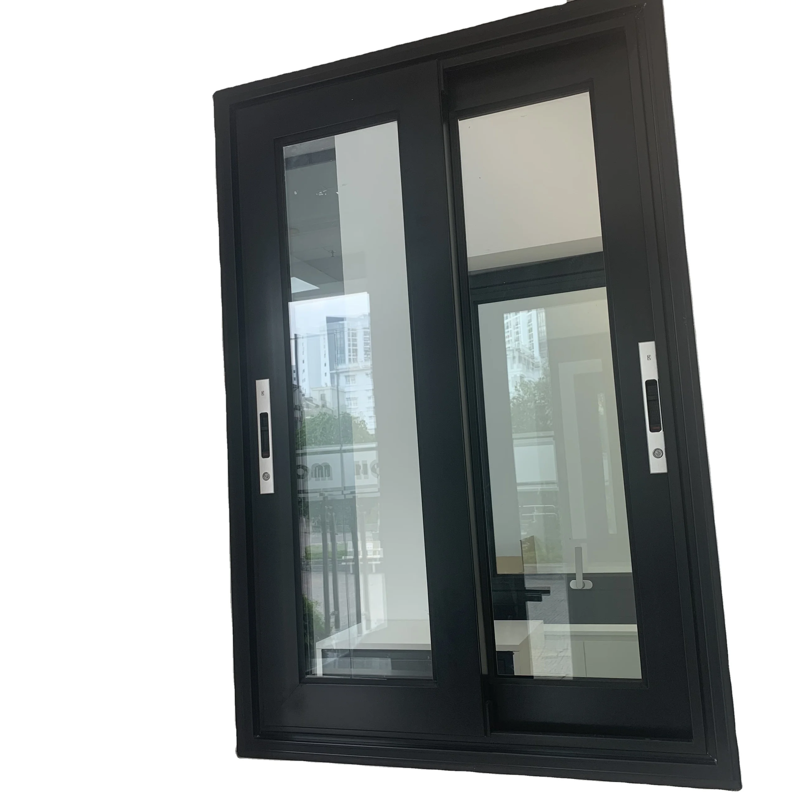 Aluminum Sliding Windows Made by Holcom VietNam Cancel Noises & Heat Insulation Inside w Outside 2023 Aluminum Profile 6063 T5