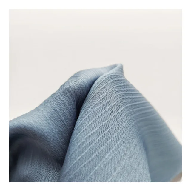 100% polyester yoru fabric textile satin yoru fabric crinkle crease fabric textile light weight middle thick woman dress blouse