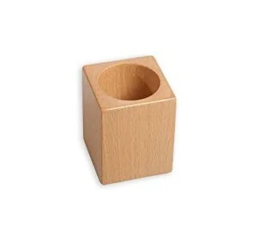 Wooden pen holder office retro stationery pen holder wooden pen holder