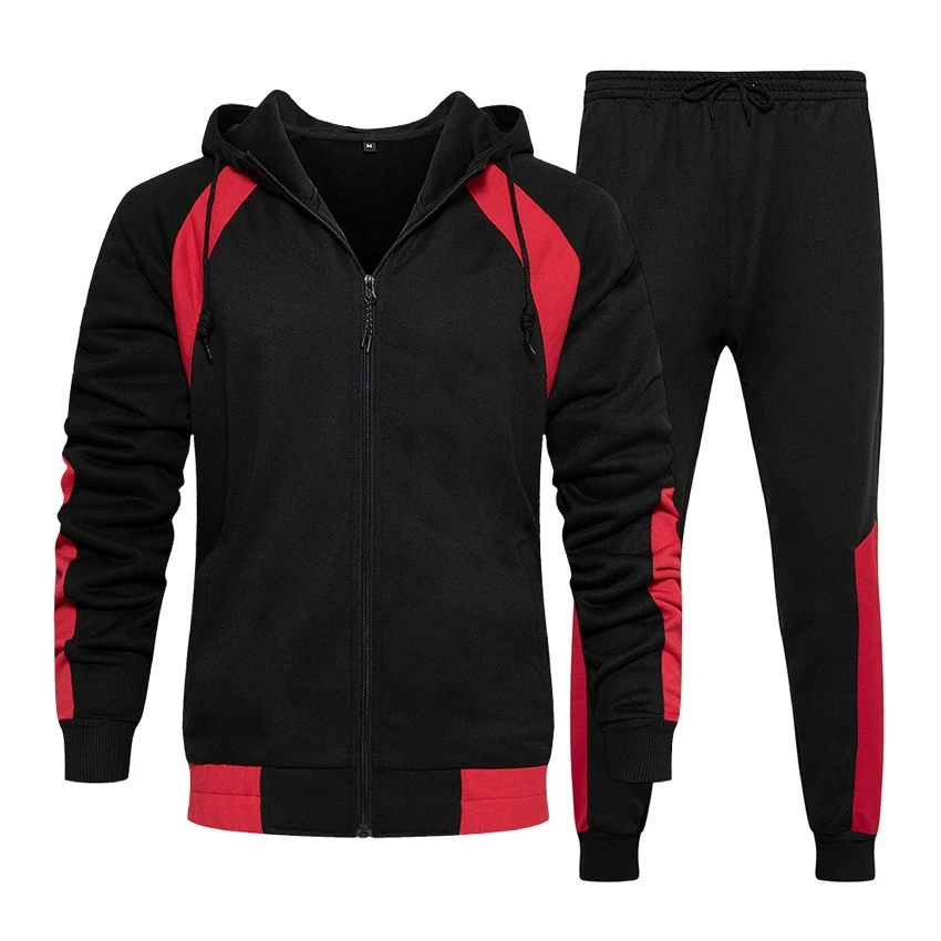 Sportswears Gym Fitness Tech Fleece Training Tracksuits Men Two Piece Set Tracksuit Jogging Suit For Men in a cheap price