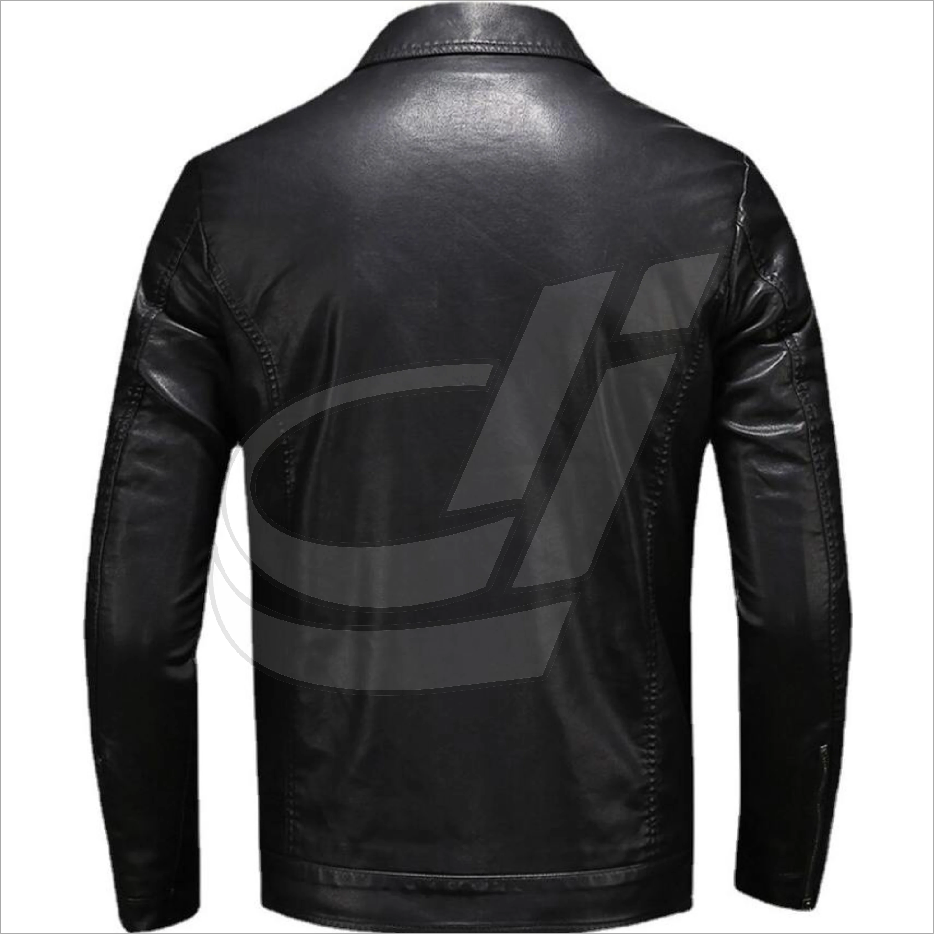 High Quality Custom Made Genuine Leather Jacket For Men