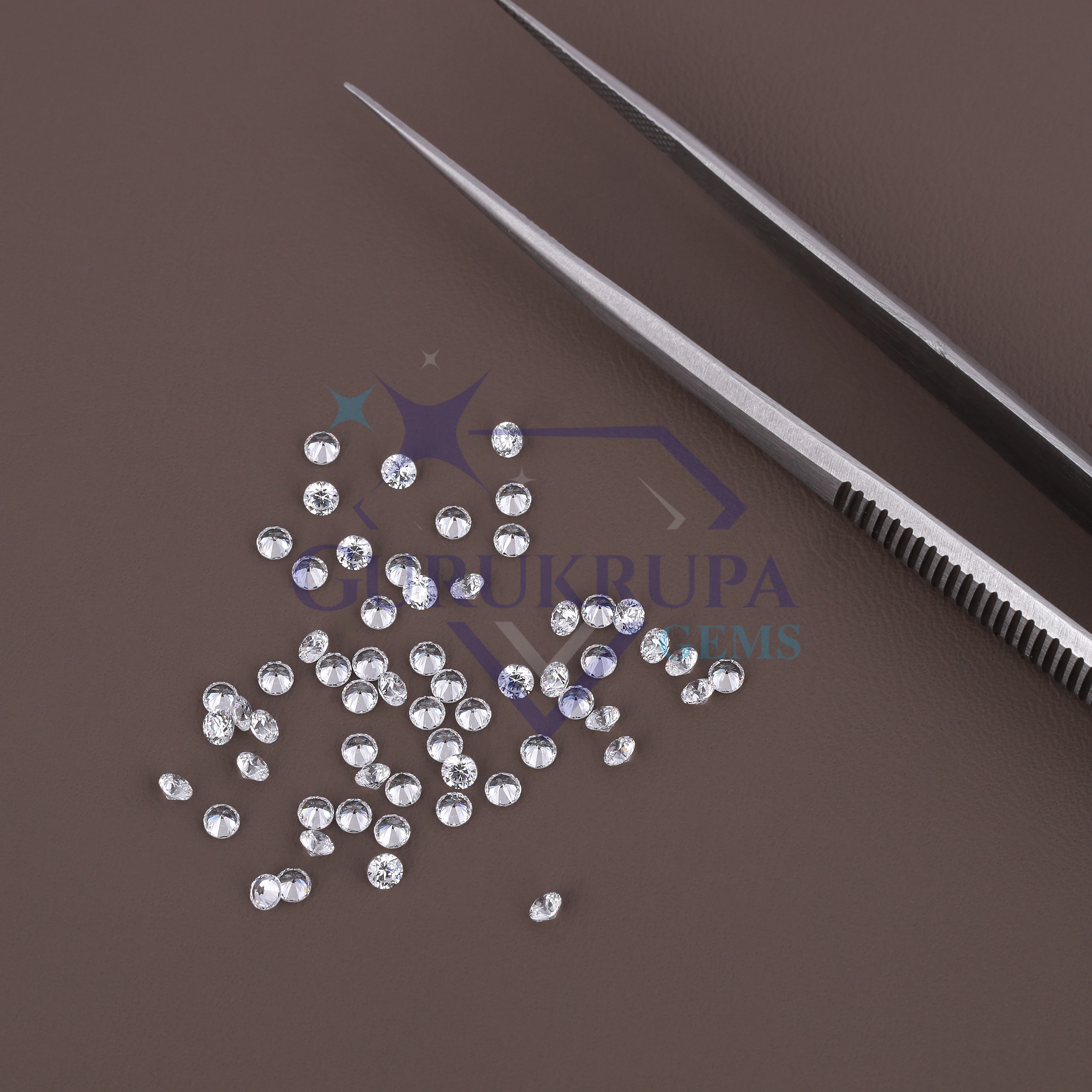 High Quality Def Color Vvs Clarity Excellent Cut Grade Loose Diamonds of 0.30 Ct Tester Passed Round Brilliant Cut Diamonds
