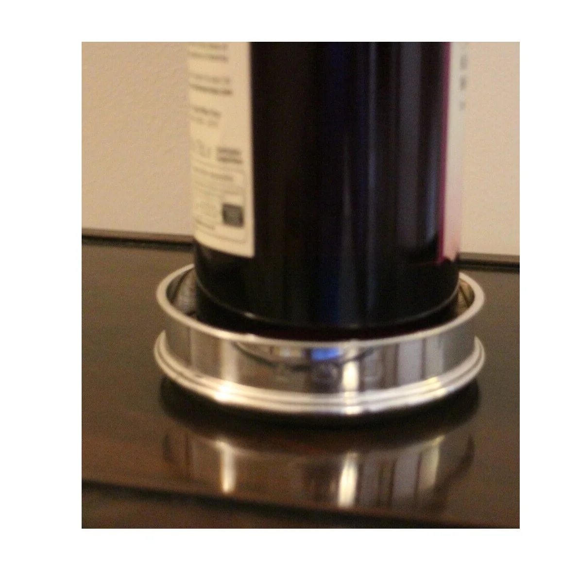 Latest Aluminum wine bottle coaster 100% Real Antique design Aluminum wine bottle coaster hot selling product