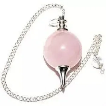 Wholesale Natural Crystals Stone Best Quality Crystals Healing Malty Stone Agate 8 Point Merkaba Dowsing Pendulum