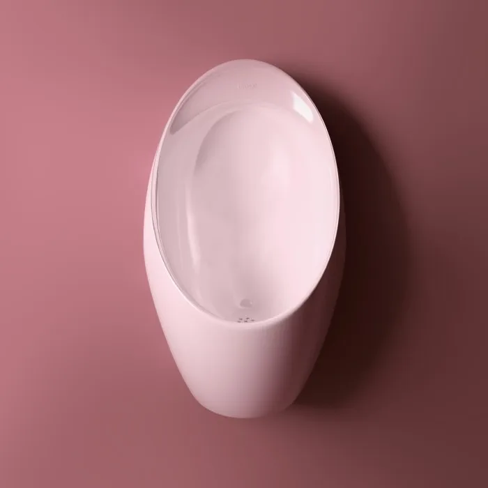 HELVEX Gobi Waterless Urinal Wall Mounted Urinals For Men Bathroom Commercial Urinal High Gloss Vitreous China