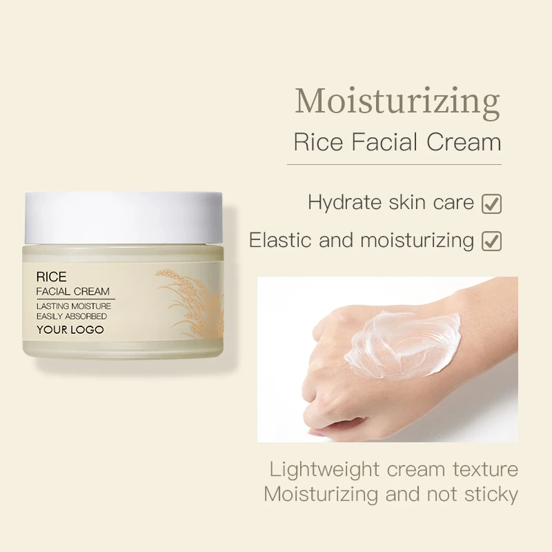 Wholesale Custom Private Label Brightening Rice Firming Skin Care Set Beauty Turmeric Moisture Serum Collagen