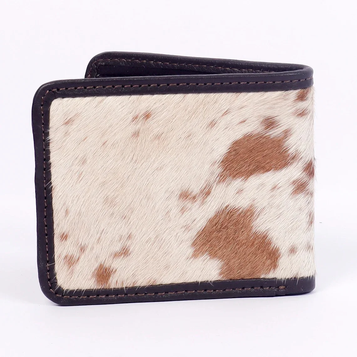 OEM Services Wholesale Price 2024 New Fashion Cow Hair On Wallets For Mens Hot Selling Mens Cow Hair On Wallets