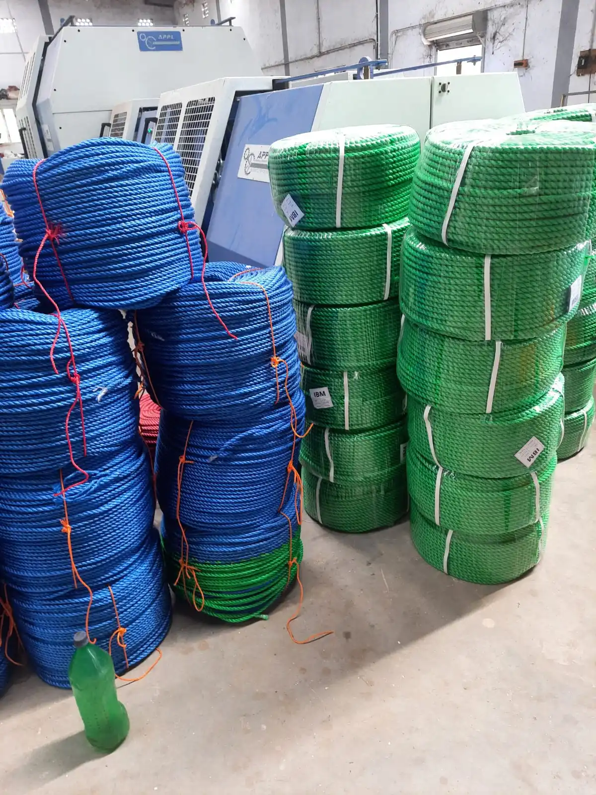 hot selling Virgin Material PE strand Twisted Polypropylene Monofilament Rope Durable Plastics Packaging PP Twisted Rope