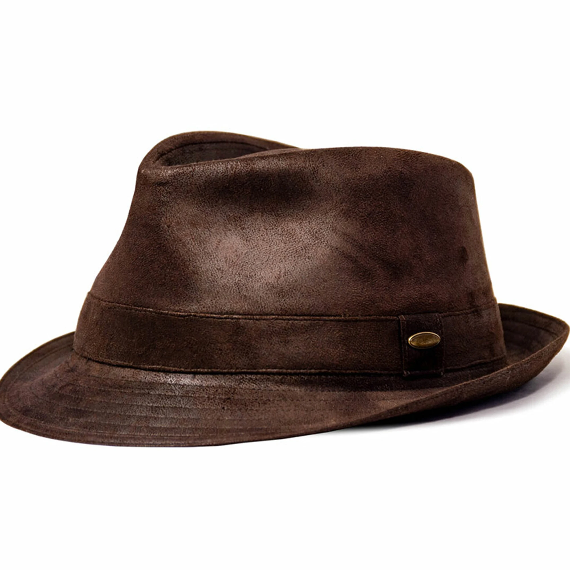 New Custom Western Cowboy Men Outdoor Sunhat leather Cowboy Hats Vintage style Leather Women Hat | Genuine leather hats