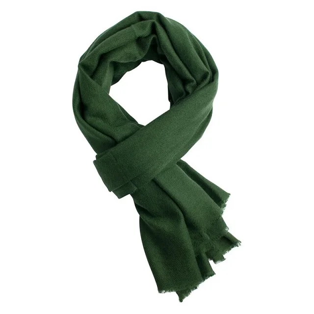 100% Wool Cashmere Winter Scarf Shawl Beautiful Custom Color Luxury Digital Perfect Gift Women Men Custom Logo Service Included