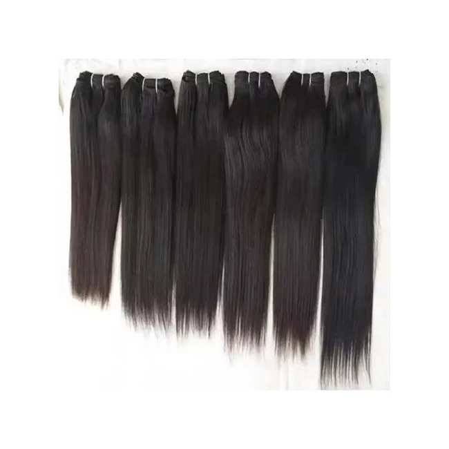 Buy Best Natural Straight Hair From Indian Temples Virgin Remy Hair Bundles Unprocessed Raw From Single Donor Hair