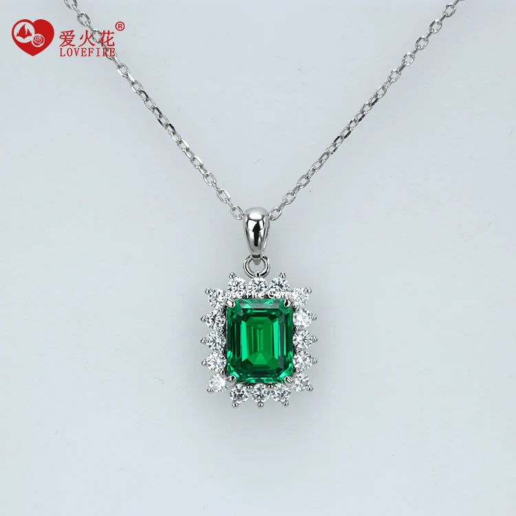 custom sunflower pendant 925 sterling silver rhodium plated elegant delicate women daily jewelry ruby emerald fine necklaces