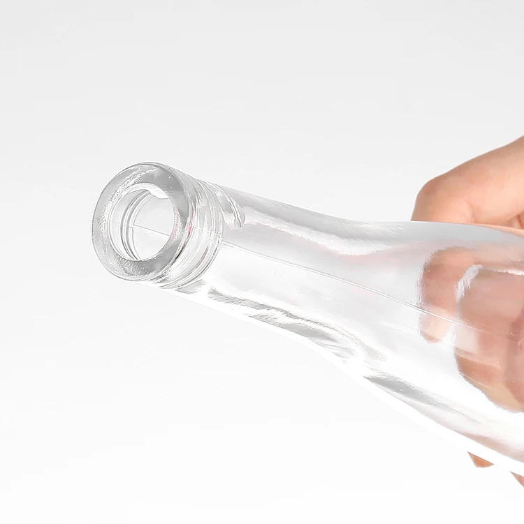 500ml 700ml 750ml Bespoke Frosted Liquor Vodka Glass Bottle Manufacturer Gin Whisky Tequila Rum Perfume Spirit Beer Bottle