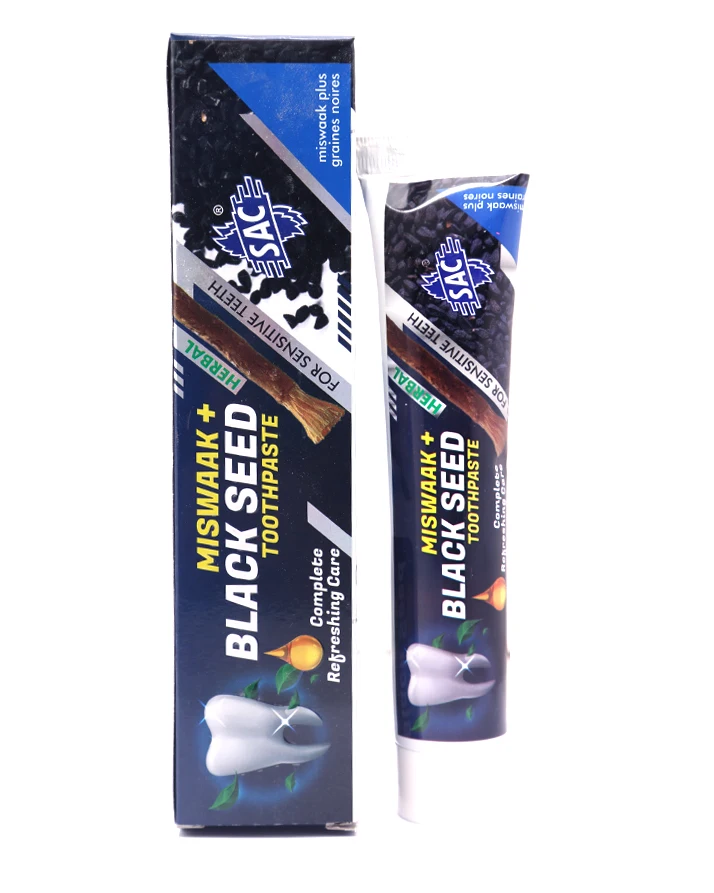 herbal Black Seed with Miswak Tooth Paste - 125gm - SAC