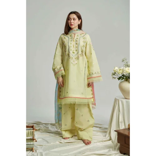 PAKISTANI STYLE CAMBARIC COTTON WITH CHICKEN KARI WORK SHALWAR KAMEEZ SUITS WITH CHIFFON OR LAWN CUSTOMIZE DUPPTA FOR WOMENS