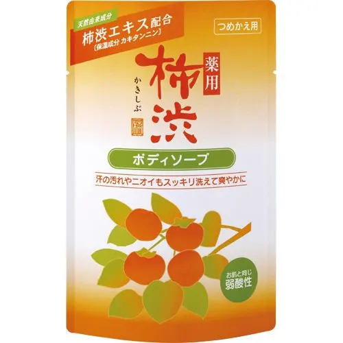 SHIKIORIORI Medicated KAKISHIBU Body Soap for Refill