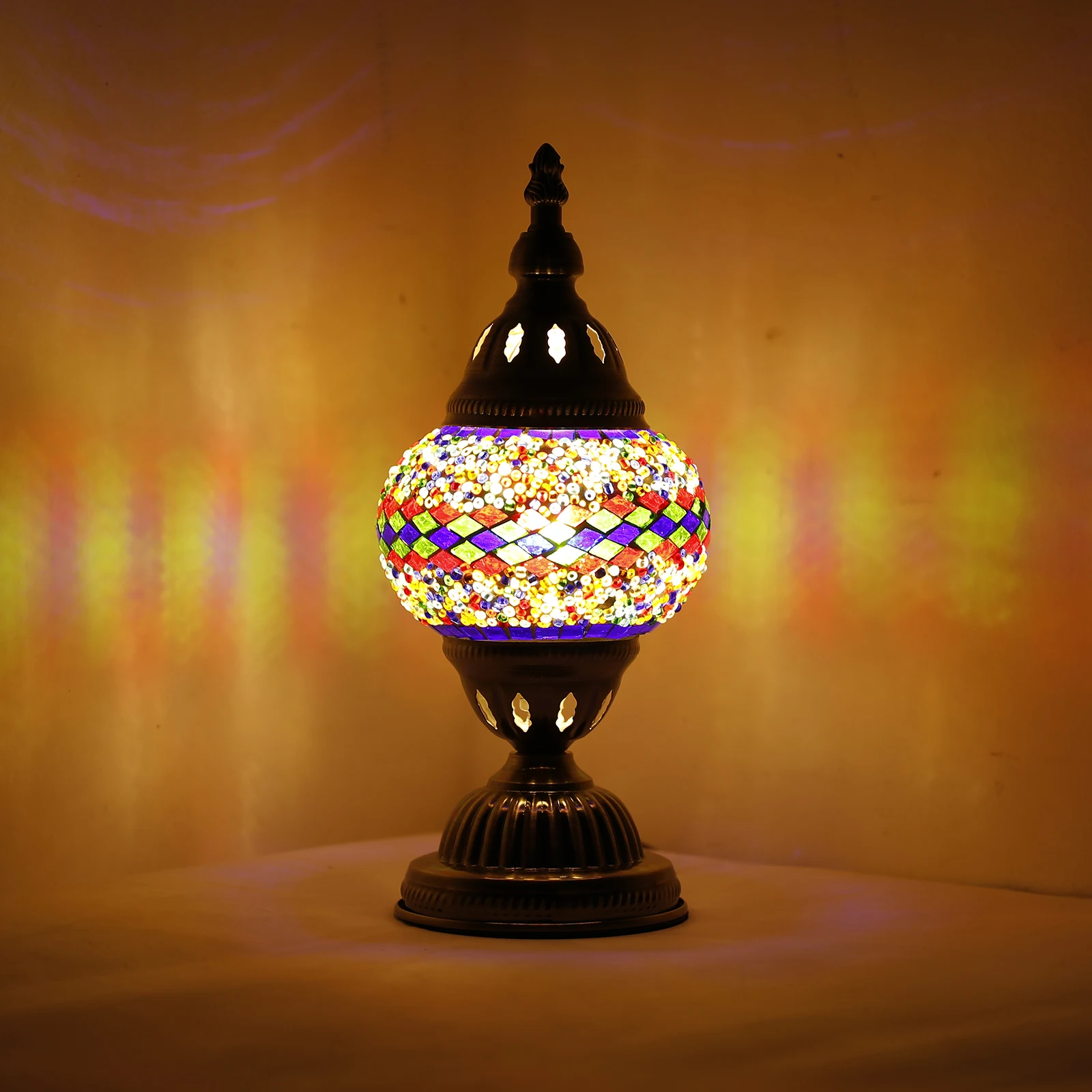 Marrakech DIY Turkish Mosaic Lamp Kit Studio Group To Build Warm-up Field Parent-Child Couples DIY Hand-made kit Lamp