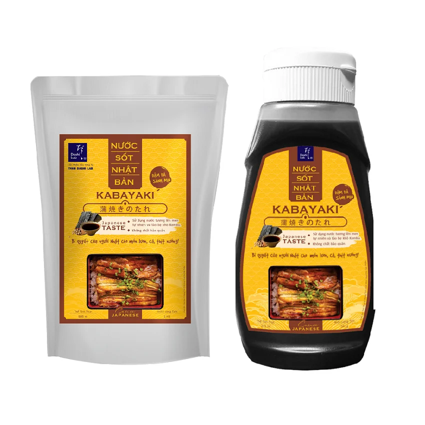 Japanese Cuisine Seasonings Soy Sauce Rich Flavor Kabayaki Sauce (Unagi Eel Sauce) With Authentic Recipe