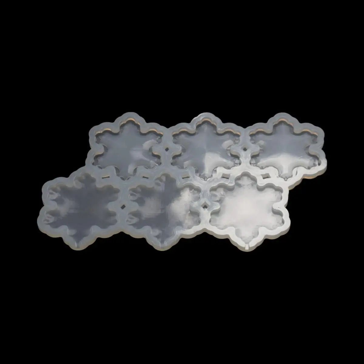 1PC Cartoon Lollipop Silicone Mold Snowflake Handmade Candy Mould Cake Decorating DIY Making Tool