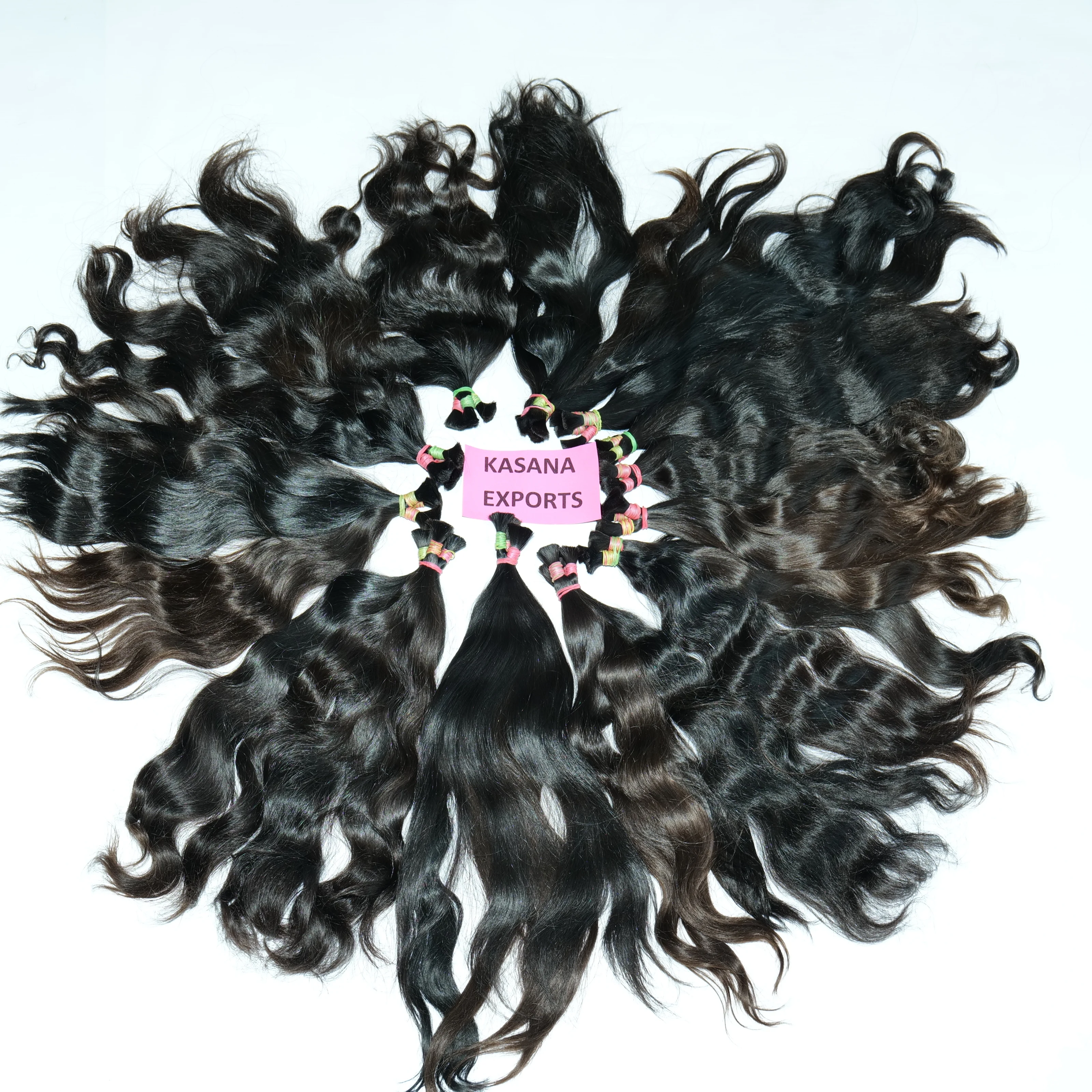 100% Bulk indian virgin wholesale unprocessed raw unprocessed weaving cuticle aligned human hair