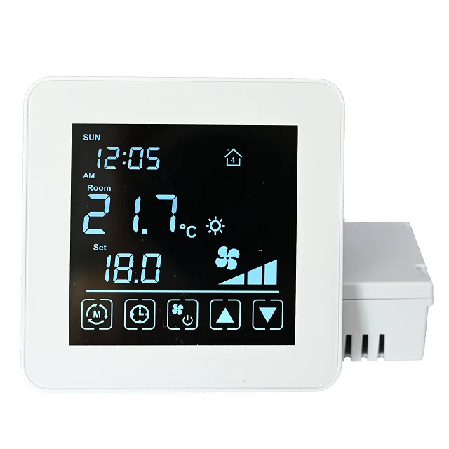 Wi-Fi напольная тепла термостат Смарт Термостат системы вентиляции и кондиционирования Modbus 120v Тапочки с вышитым узором в виде оленей нагревательный сенсорным части воздушный тепловой насос передачей