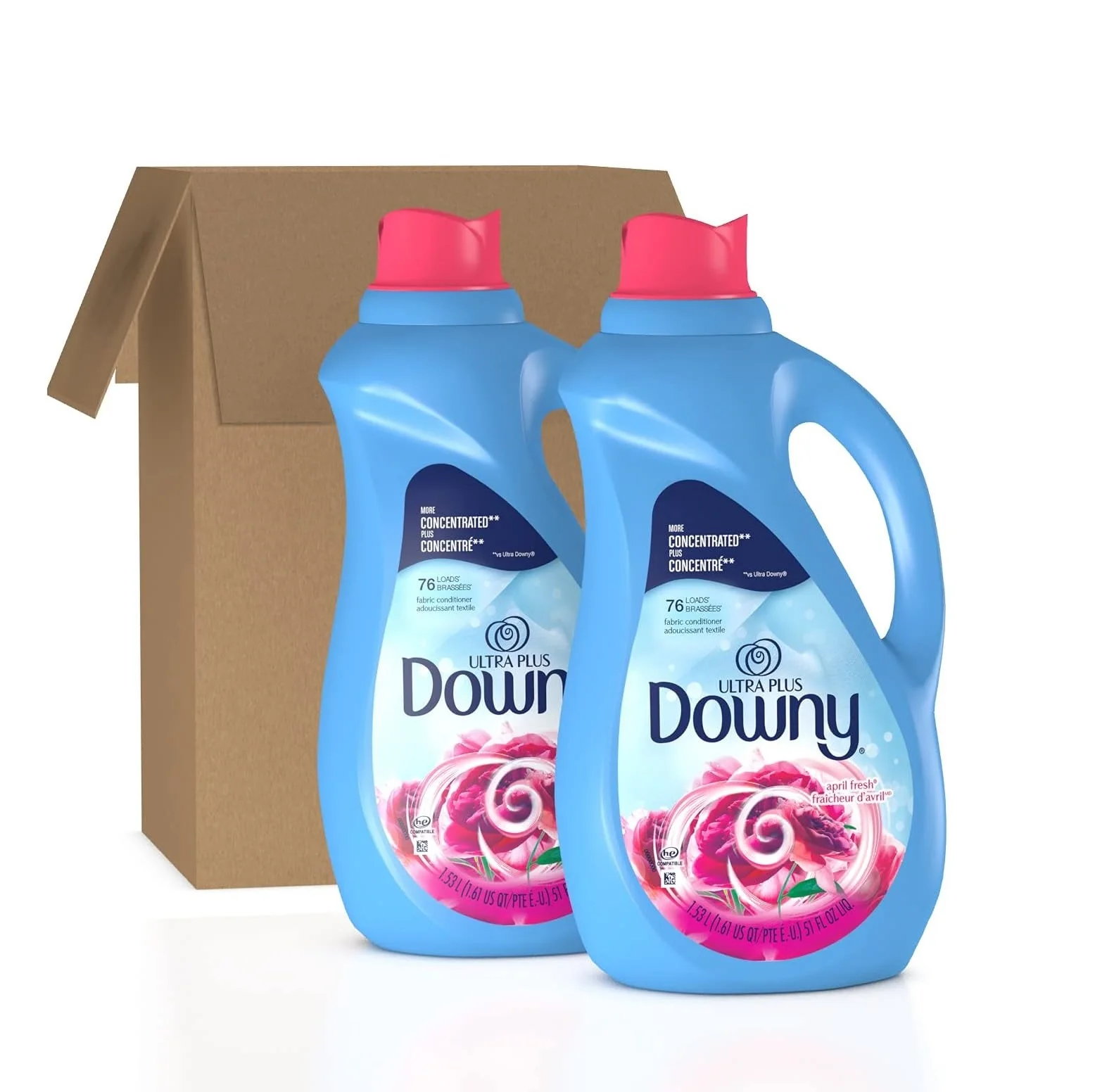 Downy Liquid Fabric Softener - Advanced Formula for Long-Lasting Freshness