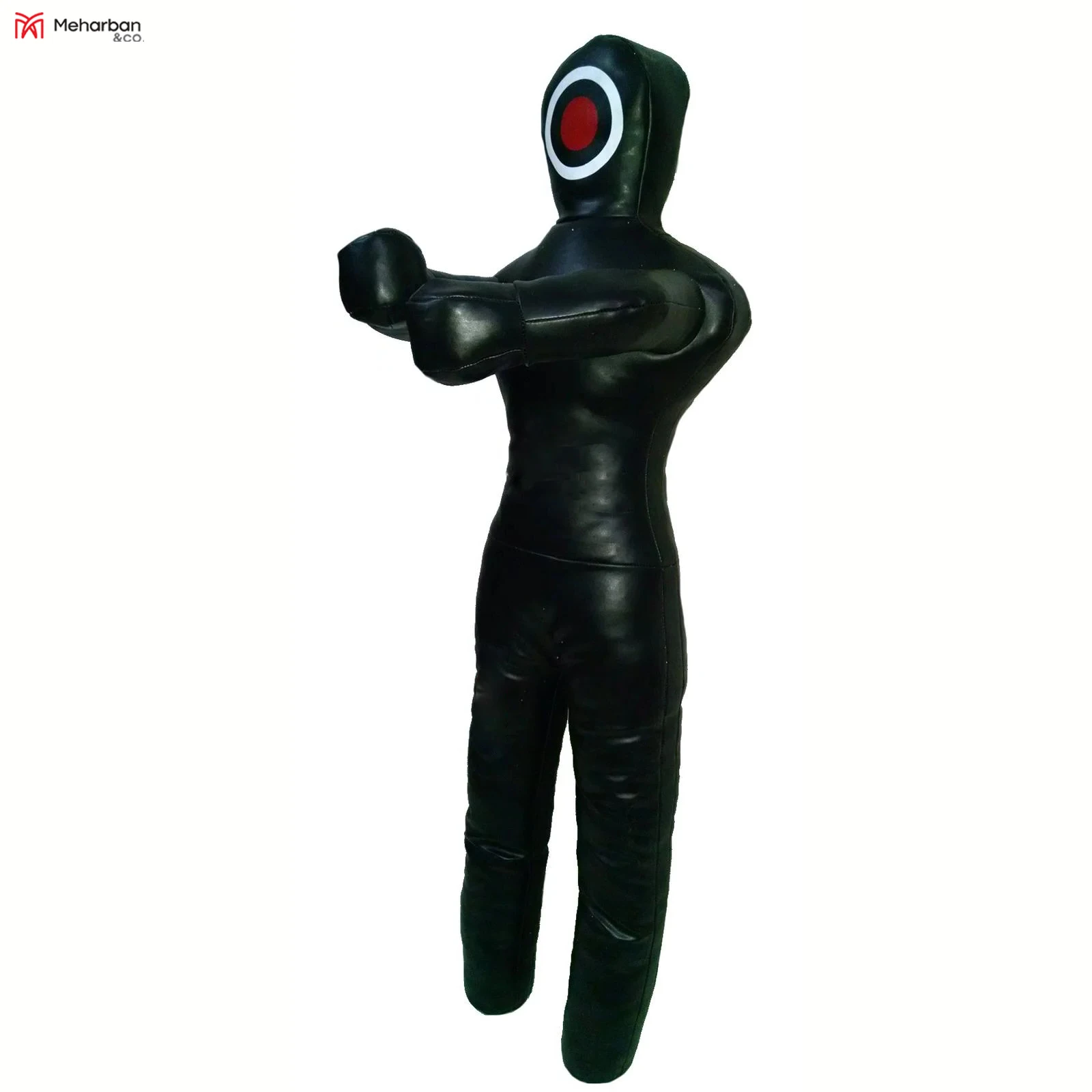 MMA Brazilian Jiu Jitsu Handmade Wrestling Grappling BJJ Dummy Black, Judo Punching Bag Throwing Dummy for Karate, Boxing