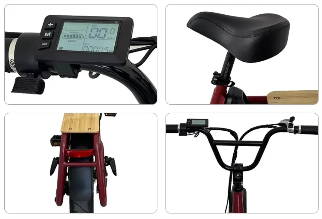 48V 500W cargo bike electric e bike e-cargo family e bicycle