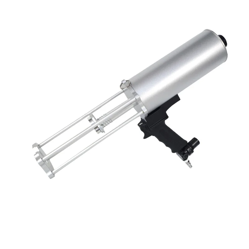 585ml 3:1 Nozzle Spray Guns Pneumatic Caulking Gun with air pressure regulator