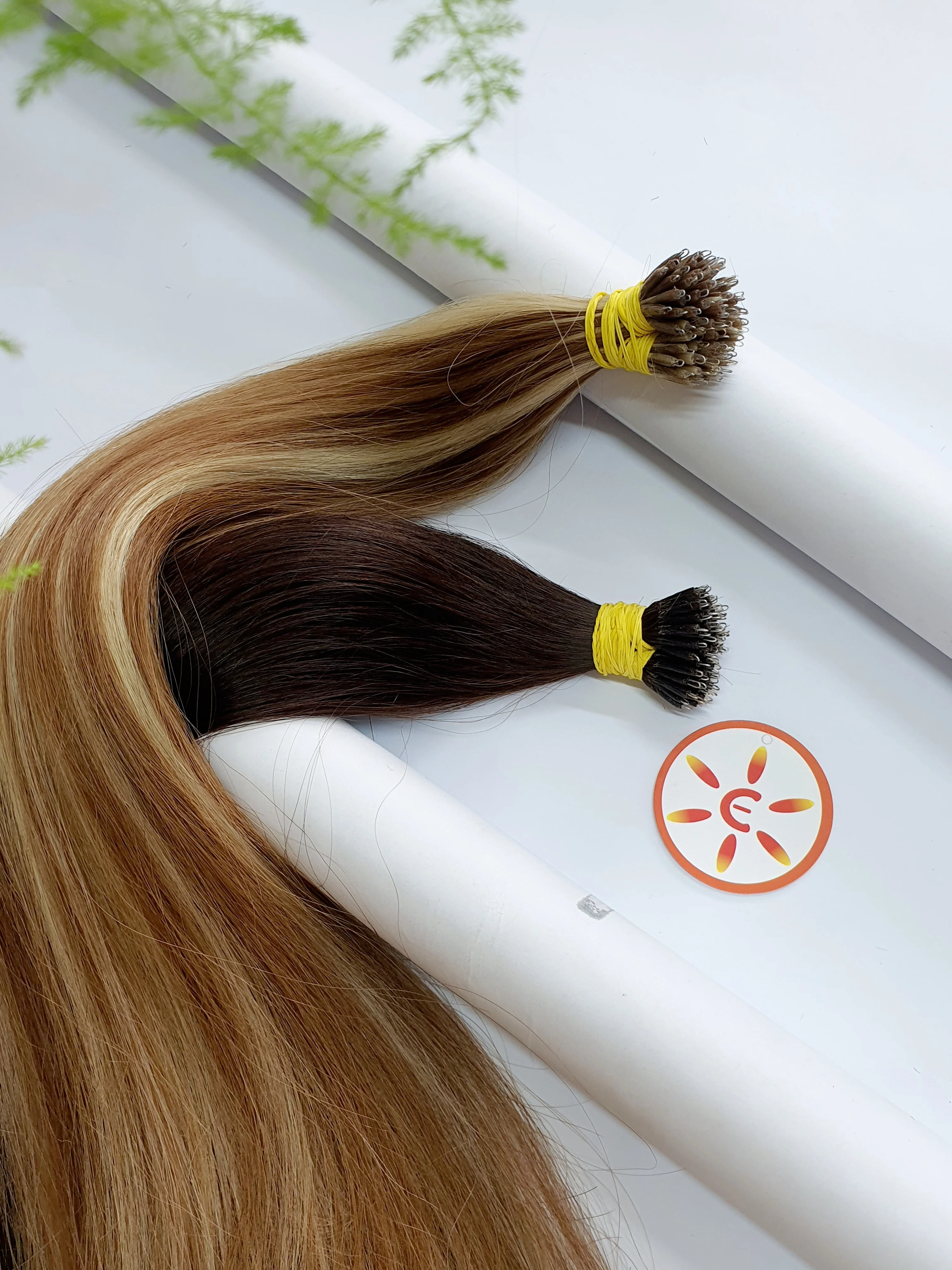E-HAIR VIETNAM | Nano Keratin Tip Hair Extensions For Women , Hot Trend Color Of 2022 Virgin Vietnamese Human Hair